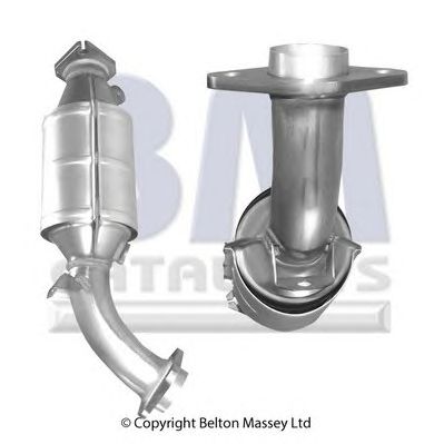 BM CATALYSTS bm91710h -  КАТАЛИЗАТОР С МОНТ. комплект 405ММ